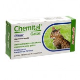 Vermífugo Chemital® Gatos