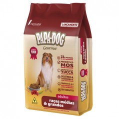 Papa Dog Gourmet Raças Médias e Grandes Adultos